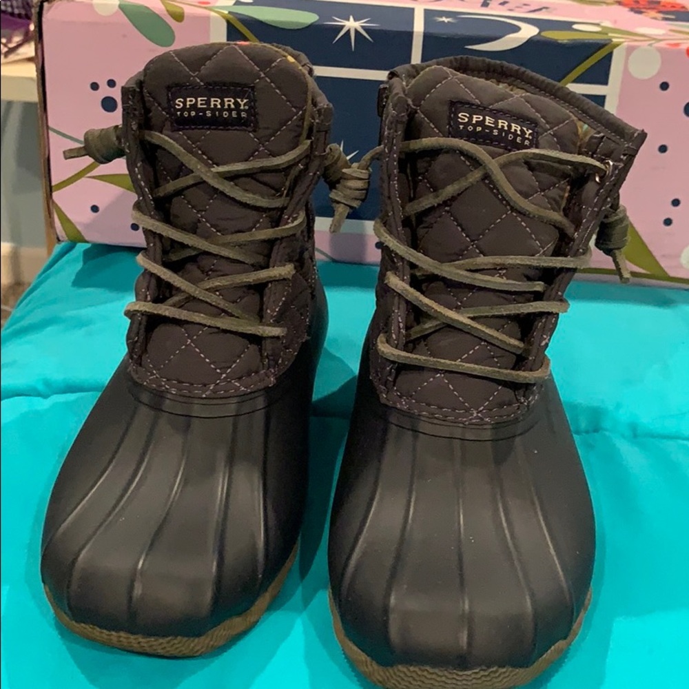 Sperry topsides duck boots! Worn less than 5 times